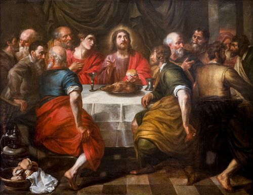 Letztes Abendmahl, Bild im Erzbischöfliches Palais / Erzdiözese Wien/ Stephan Schönlaub, Erzdiözese Wien/ Stephan Schön Letztes Abendmahl, Bild im Erzbischöfliches Palais