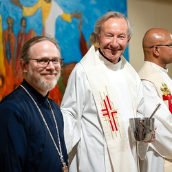 Weihe Altarbild AKH / Erzdiözese Wien/ Schönlaub, Stephan Schönlaub