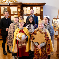Sternsinger bei eEBS Grünwidl / Erzdiözese Wien/ Schönlaub, Stephan Schönlaub