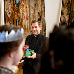Sternsinger bei eEBS Grünwidl / Erzdiözese Wien/ Schönlaub, Stephan Schönlaub
